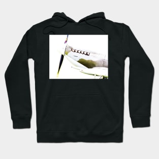 RAF Spitfire up close and personal Hoodie